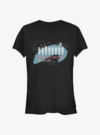 Star Wars Troopin Thru The Snow Girls T-Shirt