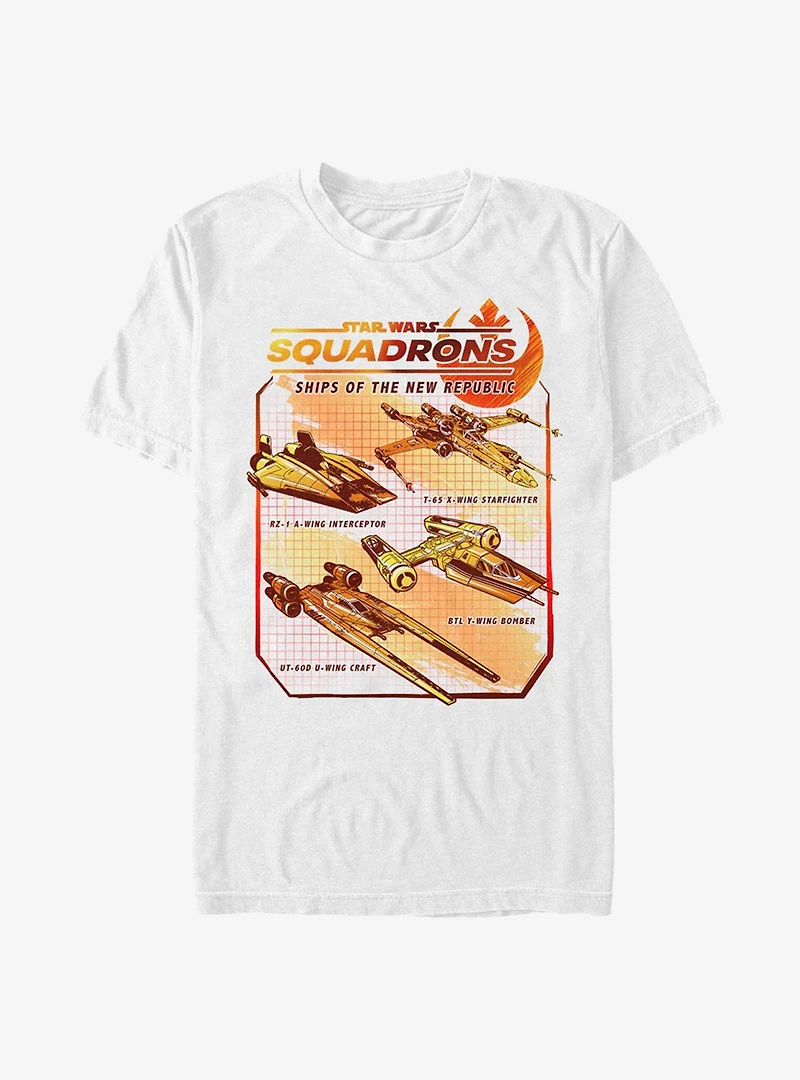 Star Wars Rebel Ships T-Shirt