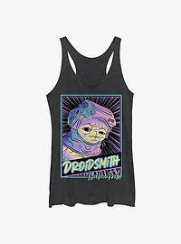 Star Wars Episode IX The Rise Of Skywalker Babu Droidsmith Girls Tank Top
