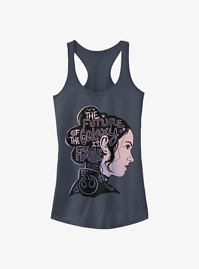 Star Wars: The Rise Of Skywalker Female Future Silhouette Girls Tank