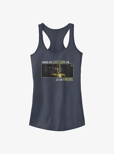 Star Wars: The Rise Of Skywalker Last Look Girls Tank Top