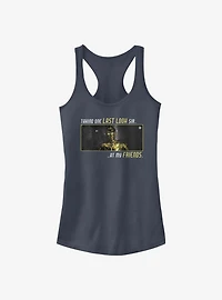 Star Wars: The Rise Of Skywalker Last Look Girls Tank Top