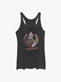 Star Wars: The Rise Of Skywalker Rebel Together Girls Tank Top