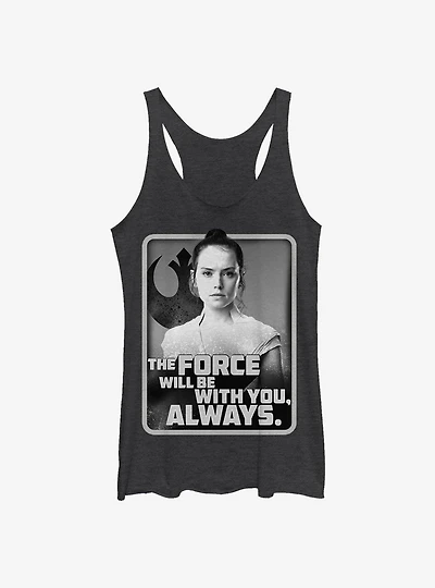 Star Wars: The Rise Of Skywalker With You Rey Girls Tank Top