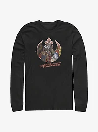 Star Wars: The Rise Of Skywalker Rebel Together Long-Sleeve T-Shirt