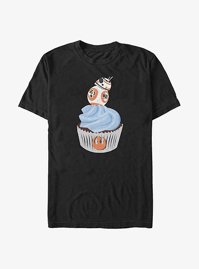 Star Wars: The Rise Of Skywalker BB-8 Cucpcake T-Shirt