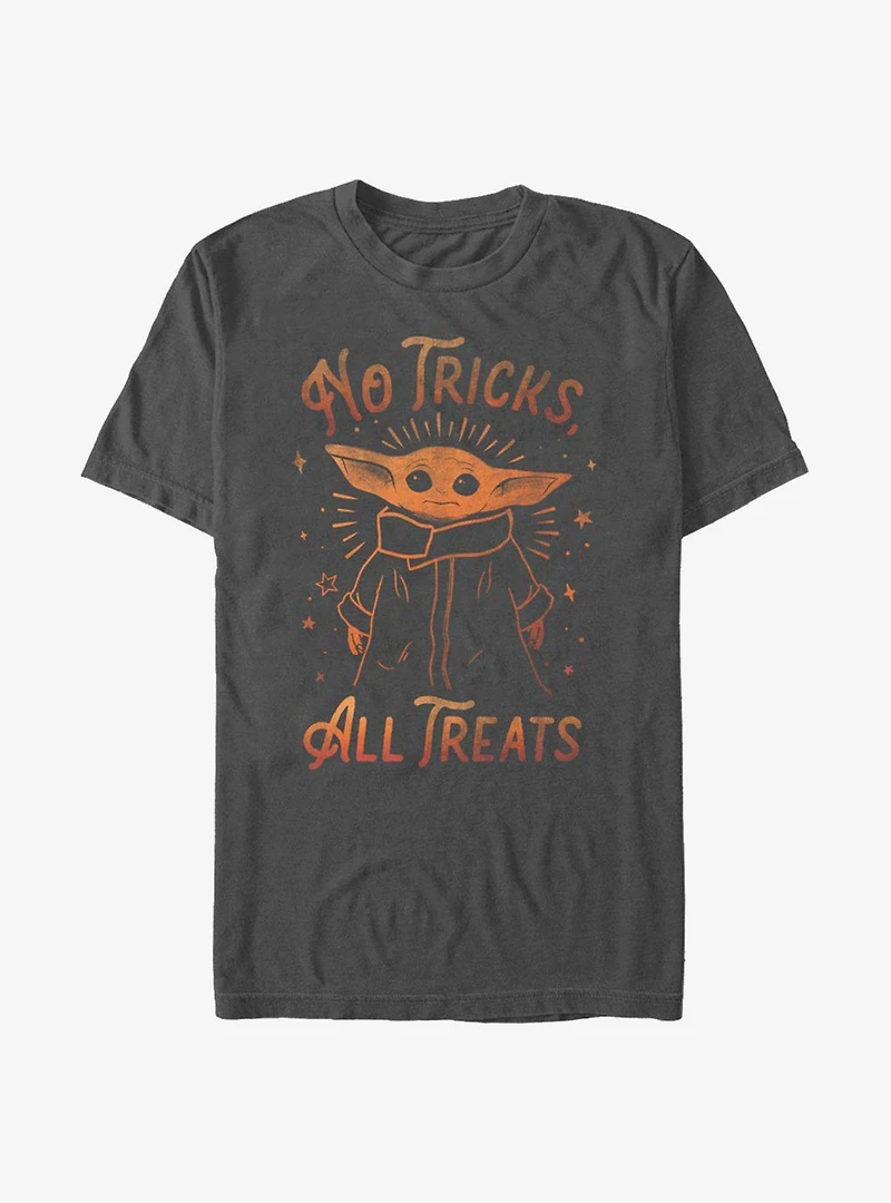 Star Wars The Mandalorian Child No Tricks All Treats T-Shirt