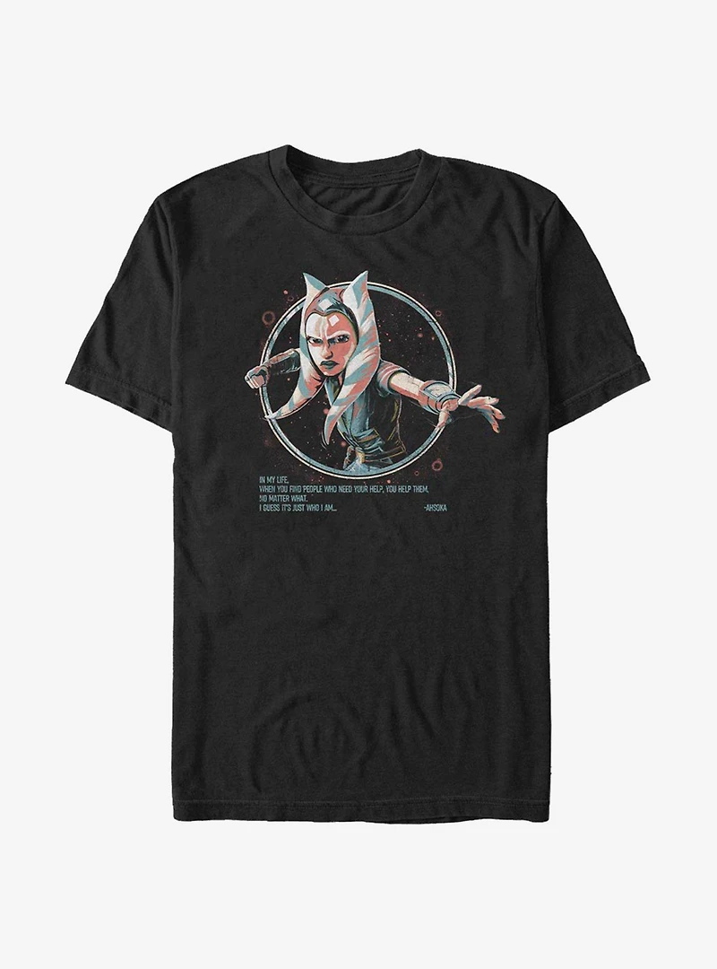 Star Wars: The Clone Wars Ahsoka Who I am T-Shirt