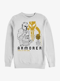 Star Wars The Mandalorian Armorer This Is Way Sweatshirt
