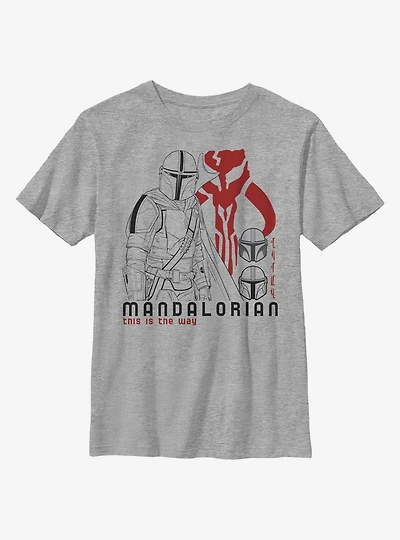 Star Wars The Mandalorian This Is Way Youth T-Shirt