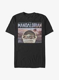 Star Wars The Mandalorian Child Head On T-Shirt