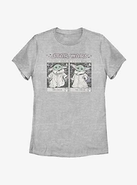 Star Wars The Mandalorian Tarot Cards Womens T-Shirt