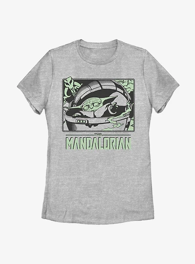 Star Wars The Mandalorian Child Force Hand Womens T-Shirt