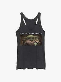 Star Wars The Mandalorian Cutest Galaxy Womens Tank Top