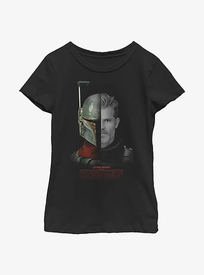 Star Wars The Mandalorian Epi Reelz Cobb Vanth Youth Girls T-Shirt