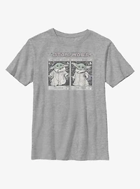 Star Wars The Mandalorian Tarot Cards Youth T-Shirt