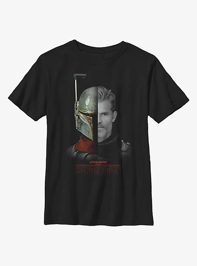 Star Wars The Mandalorian Epi Reelz Cobb Vanth Youth T-Shirt