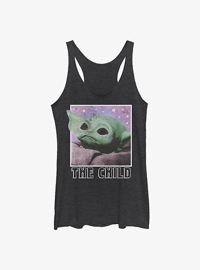 Star Wars The Mandalorian Child Cosmic Womens Tank Top