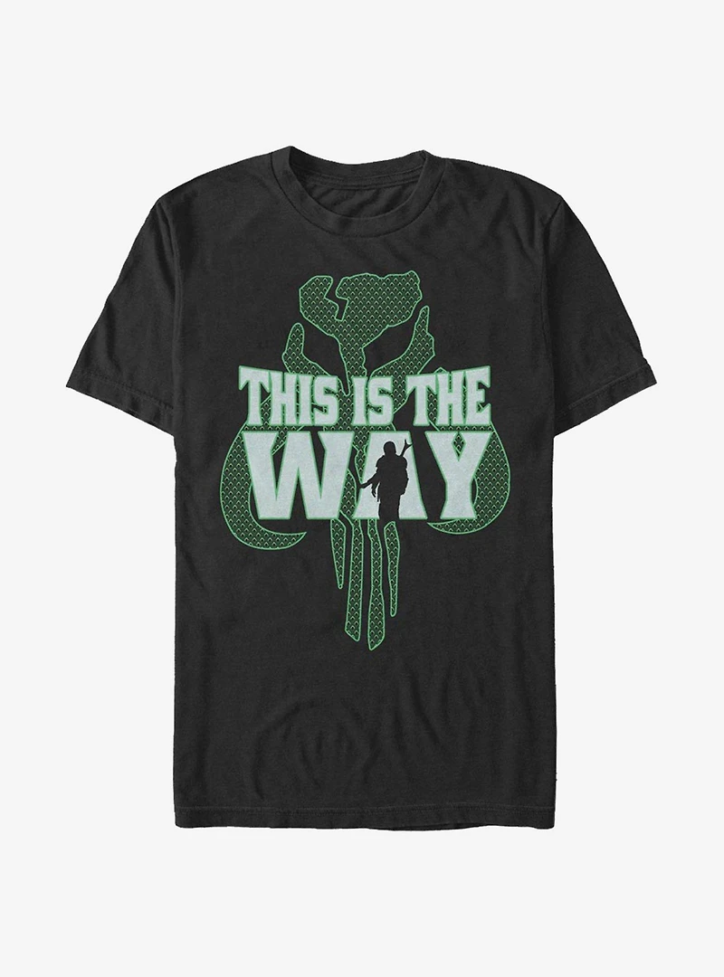 Star Wars The Mandalorian Way Pattern T-Shirt