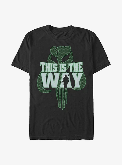 Star Wars The Mandalorian Way Pattern T-Shirt