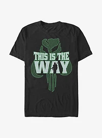 Star Wars The Mandalorian Way Pattern T-Shirt