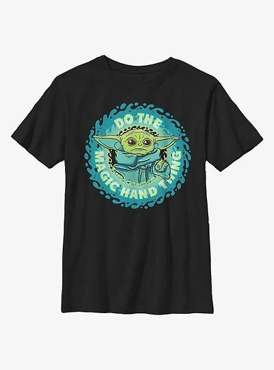 Star Wars The Mandalorian Child Do Hand Thing Youth T-Shirt