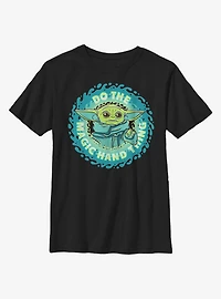 Star Wars The Mandalorian Child Do Hand Thing Youth T-Shirt