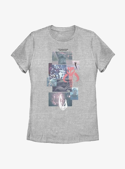 Star Wars The Mandalorian Child Stack Womens T-Shirt
