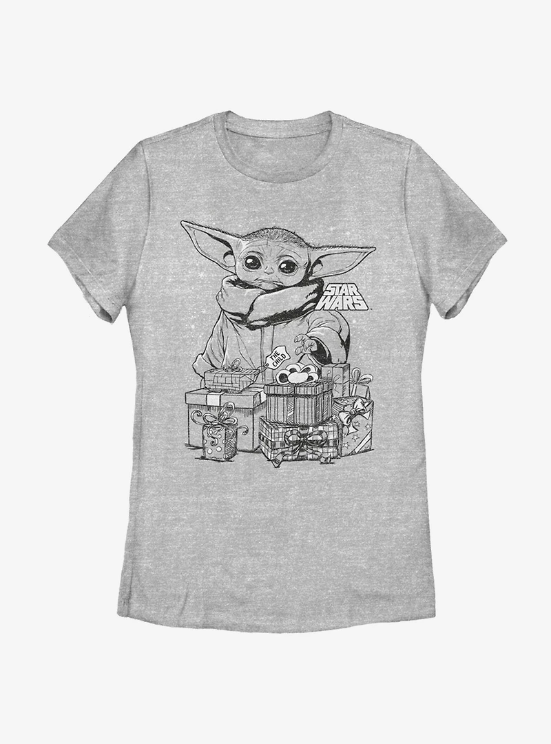 Star Wars The Mandalorian Child Galactic Gifts Womens T-Shirt