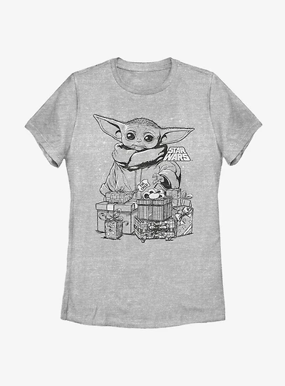 Star Wars The Mandalorian Child Galactic Gifts Womens T-Shirt
