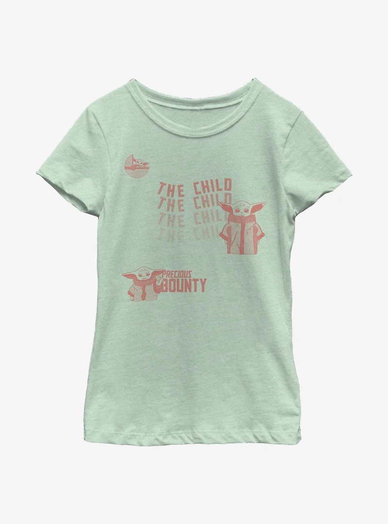 Star Wars The Mandalorian Child Playful Youth Girls T-Shirt