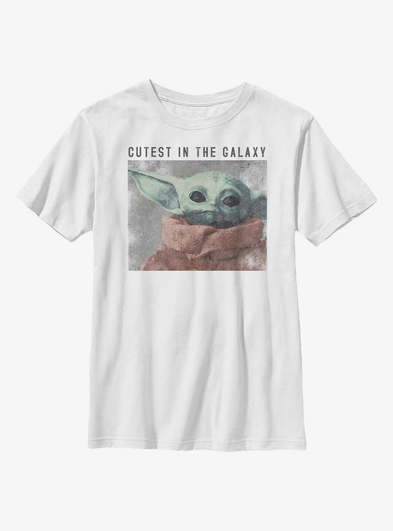 Star Wars The Mandalorian Child Cutest Galaxy Youth T-Shirt