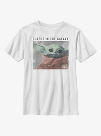Star Wars The Mandalorian Child Cutest Galaxy Youth T-Shirt