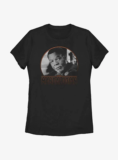Star Wars The Mandalorian Greef Up Close Womens T-Shirt