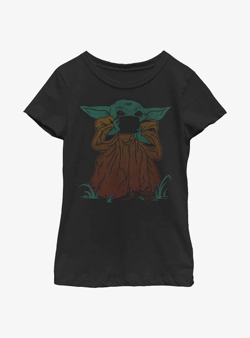 Star Wars The Mandalorian Child Nevermind Me Youth Girls T-Shirt