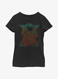 Star Wars The Mandalorian Child Nevermind Me Youth Girls T-Shirt