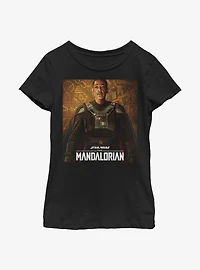 Star Wars The Mandalorian Gideon Poster Youth Girls T-Shirt