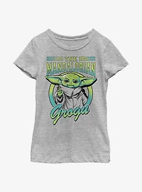 Star Wars The Mandalorian Child Collegiate Poster Youth Girls T-Shirt