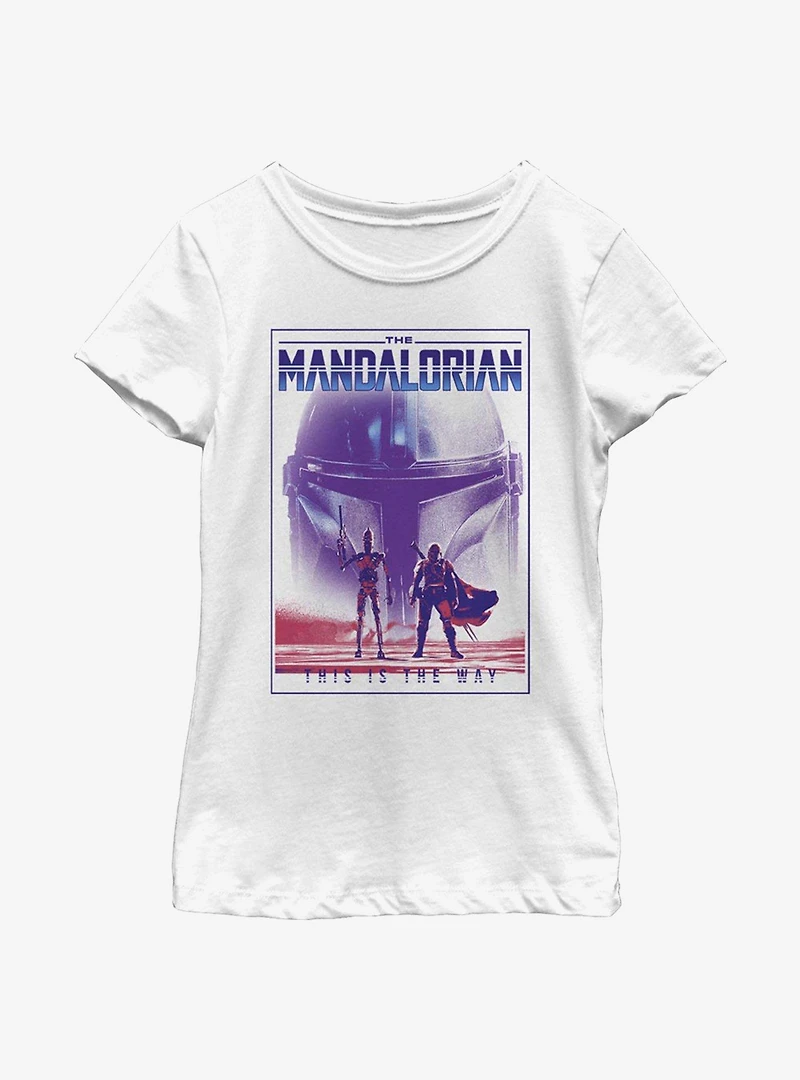 Star Wars The Mandalorian Hype Twins Youth Girls T-Shirt