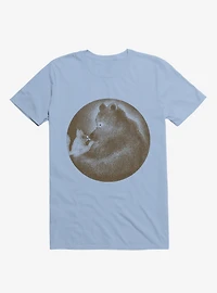 Miss You Bear Light Blue T-Shirt