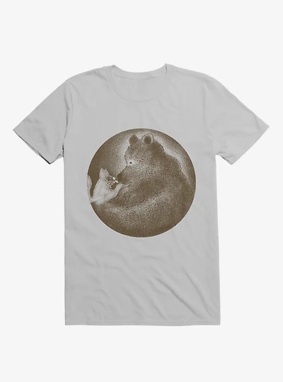 Miss You Bear Ice Grey T-Shirt