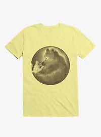 Miss You Bear Corn Silk Yellow T-Shirt