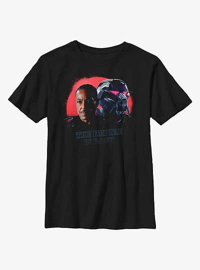 Star Wars The Mandalorian Moff Dark Force Youth T-Shirt