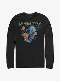 Star Wars The Mandalorian Child Triangle Long-Sleeve T-Shirt