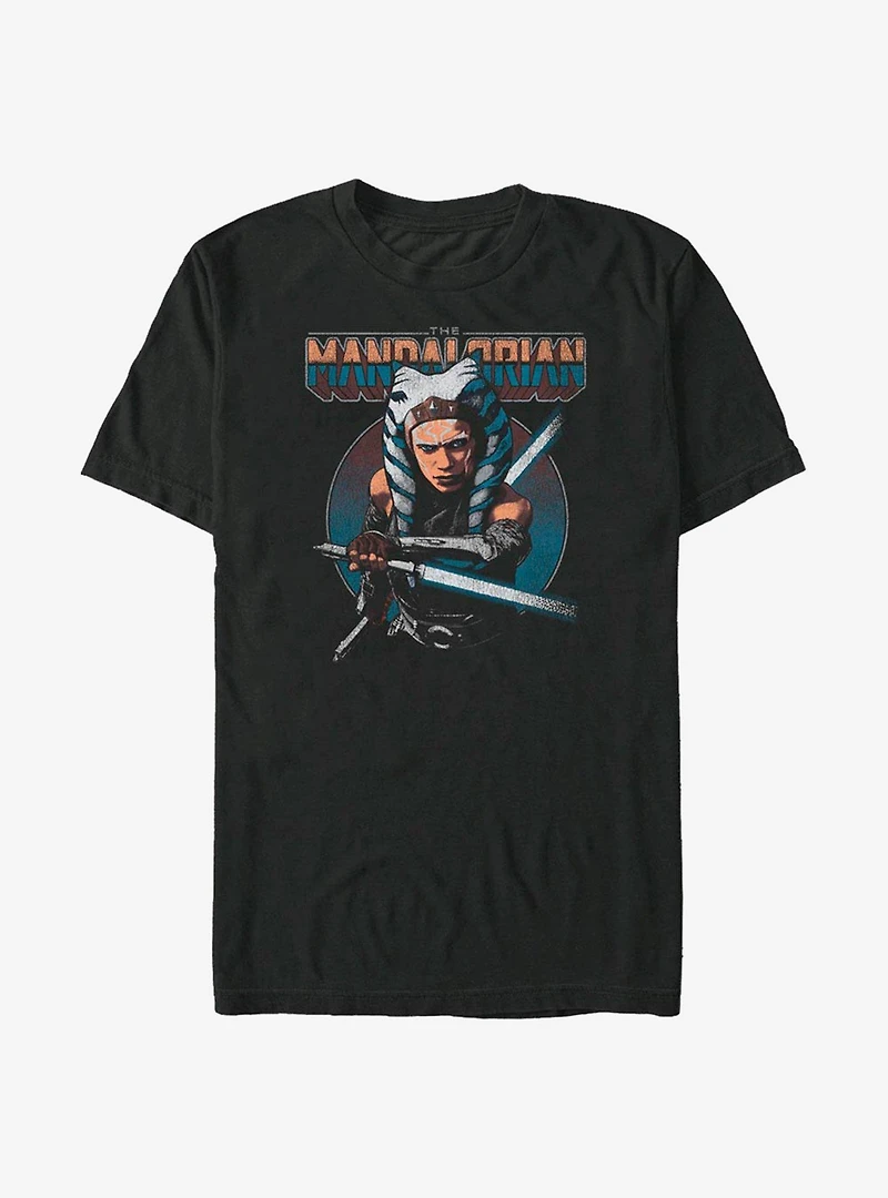 Star Wars The Mandalorian Ahsoka Circle T-Shirt