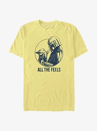 Star Wars The Mandalorian Child All Feels T-Shirt