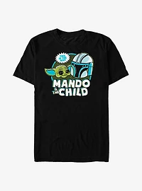 Star Wars The Mandalorian Child Saturday Cartoon T-Shirt