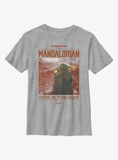 Star Wars The Mandalorian Child Render Youth T-Shirt