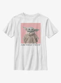 Star Wars The Mandalorian Child Sassy Baby Youth T-Shirt