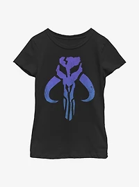 Star Wars The Mandalorian Logo Mando Youth Girls T-Shirt